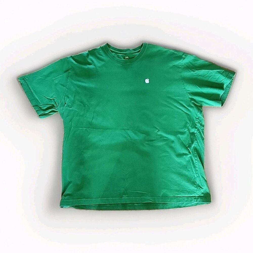 Apple Employee Shirt Men/Unisex Size 2XL Green